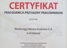 Employee-Friendly Employer Certificate
